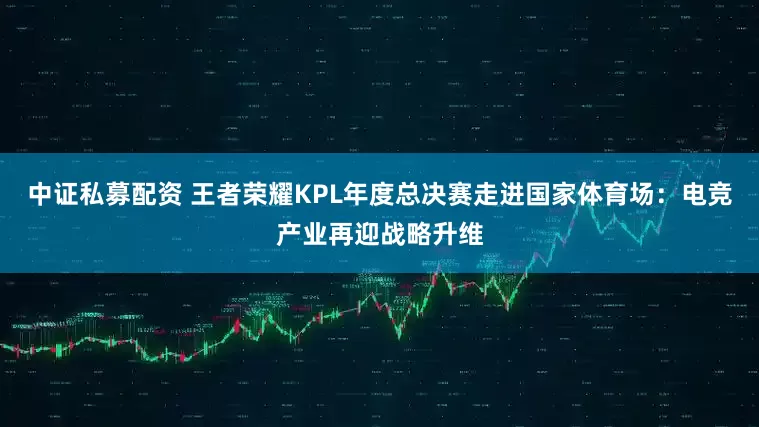 中证私募配资 王者荣耀KPL年度总决赛走进国家体育场：电竞产业再迎战略升维